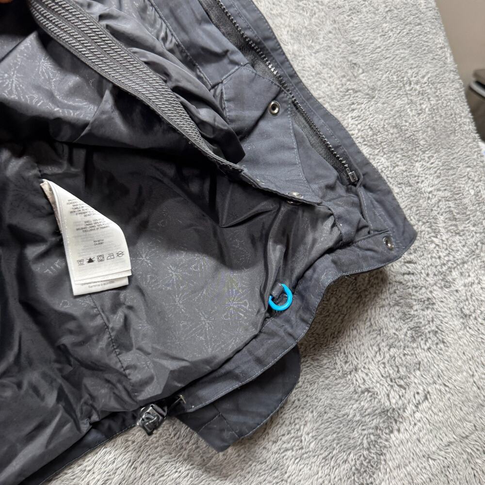 Columbia Whirlibird Jacket Interchange 3 In 1 Black Plaid Omni Heat Womens S Ski - Picture 5 of 12